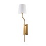 Opviq Lumora - 15333 Lámpara de Pared Dorado y Blanco